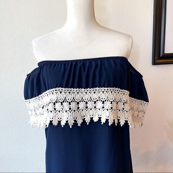 🍋 Fascination • Off-Shoulder Boho Style Top - Picture 2 of 9